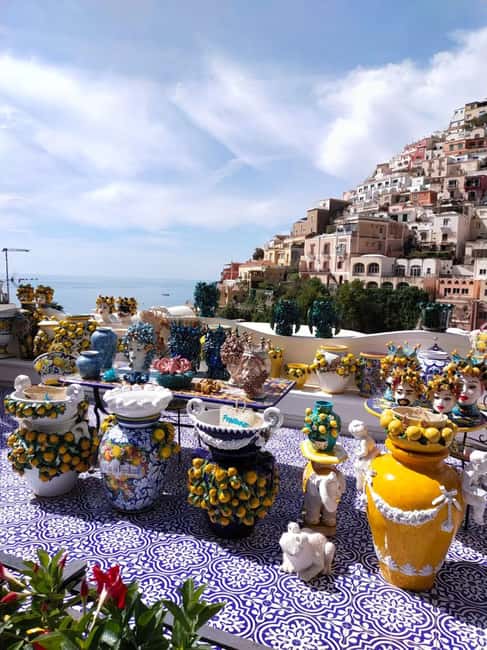 From Naples: Sorrento, Positano and Amalfi Full-Day Tour - Positano photo stop and free time: Mandara parking to the famous staircase