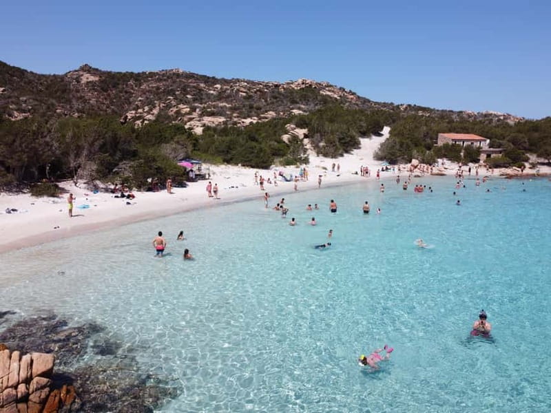 From Palau: 4 stops boat tour to La Maddalena archipelago - Sights Between Stops: Testa della Strega and the High-Seas Pass-By