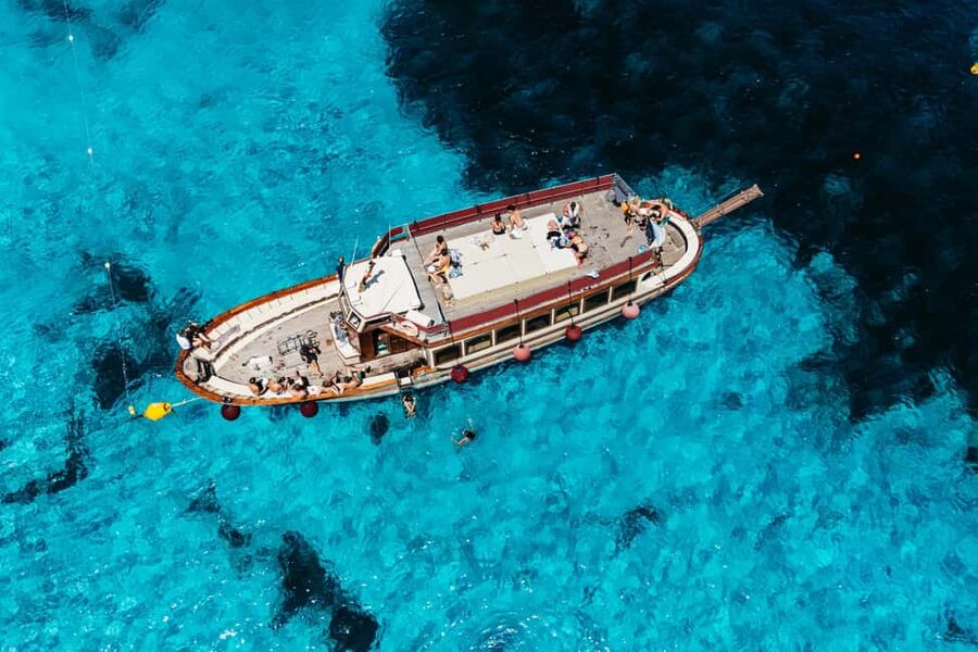 From Palau/La Maddal: Boat Tour of La Maddalena Archipelago - Cavaliere and Spargi: the longer swim blocks that make the day feel full