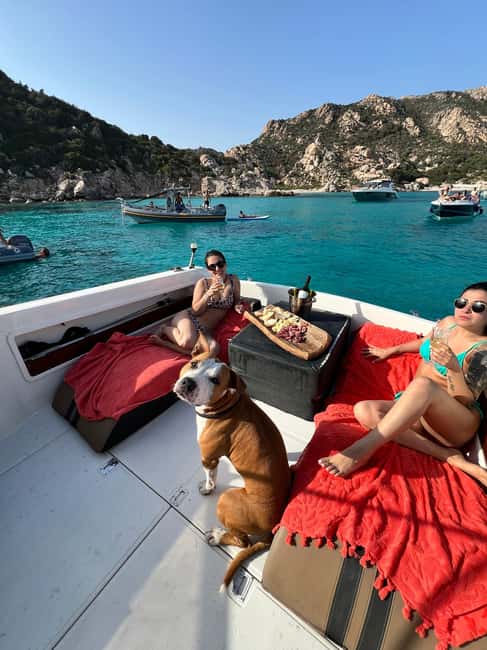 From Palau/La Maddalena: All inclusive Yacht Tour - Santa Maria Island beach time, where you can slow down
