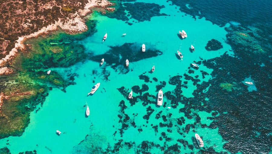 From Palau: La Maddalena Archipelago Boat Tour with Pasta - Santa Maria Beach stop, two hours of real swim and sun time