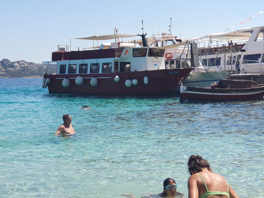 From Palau: La Maddalena Archipelago Boat Tour with Pasta - Budelli natural pools and Rosa Beach photos, the iconic scenery moments