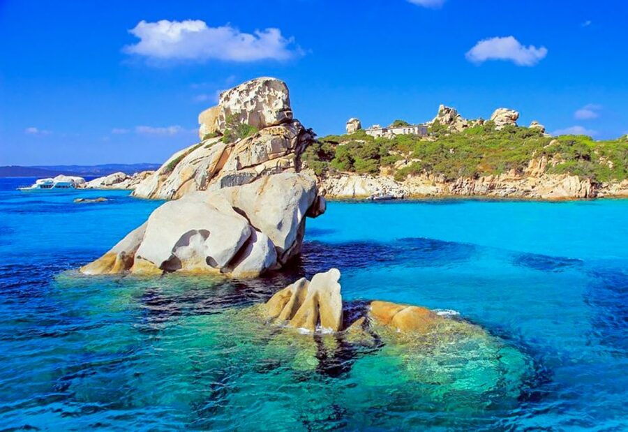 From Palau: La Maddalena Archipelago Day Tour by Boat - Santa Maria break: white beaches and a one-hour reset