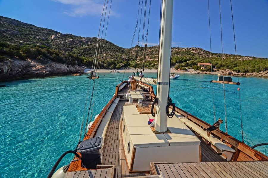 From Palau or La Maddalena: Archipelago Sailing Ship Tour - Price and value: what $77 gets you, plus the cash landing tax