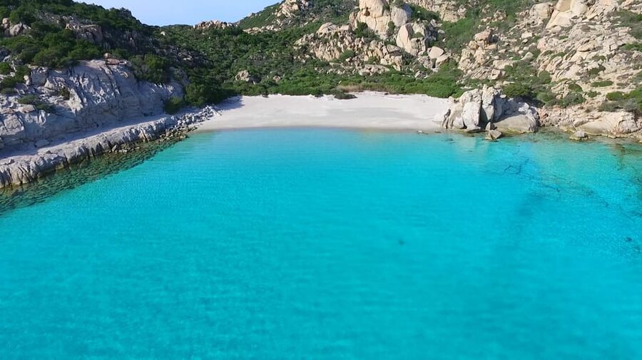 From Palau or La Maddalena: Maddalena Archipelago Boat Tour - Spargi Island and Cala Granara: sea-only beaches and a long swim block
