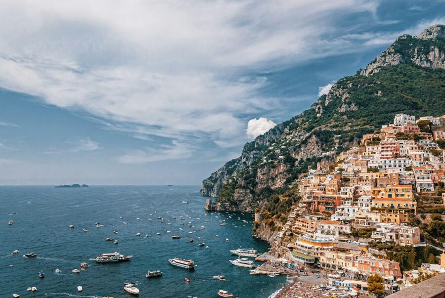 From Positano: Amalfi Coast Boat Tour with Swimming Stop - Fiordo di Furore UNESCO stop, plus an aperitif break