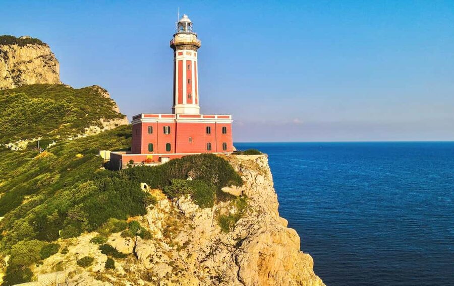 From Positano: Day trip to Capri - Group Tour by boat - Punta Carena Lighthouse and the Green Grotto: The Captain’s Best Second Act