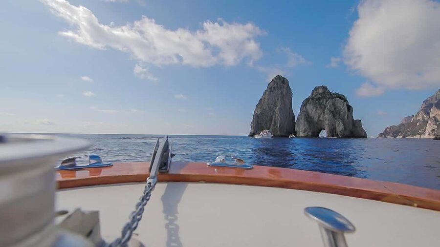 From Positano: Day trip to Capri - Group Tour by boat - Lunch, Drinks, and Getting Fed Without Stress