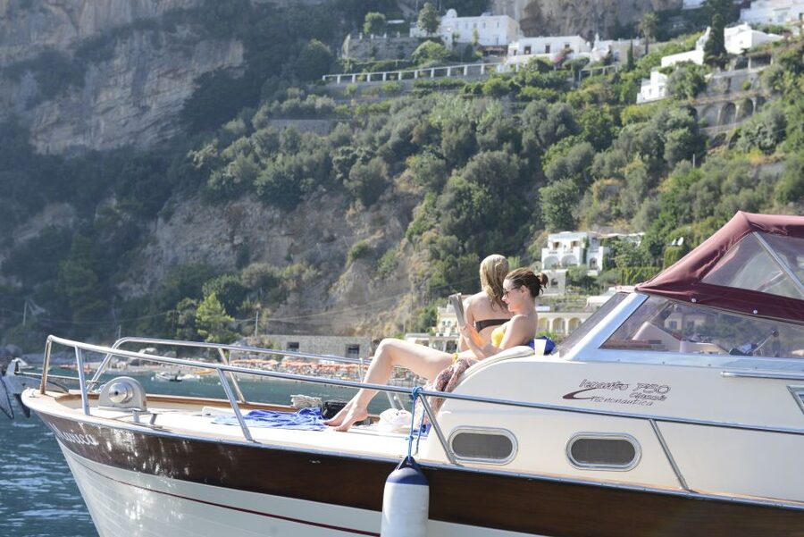 From Positano: Sorrento Coast & Capri Full-Day Trip by Boat - From Positano to Piano di Sorrento: the transfer that sets the pace