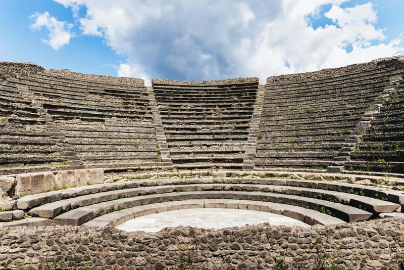 From Rome: Day Trip to Pompeii and Sorrento with Lunch - Meeting at Piazza del Popolo, then the southbound start