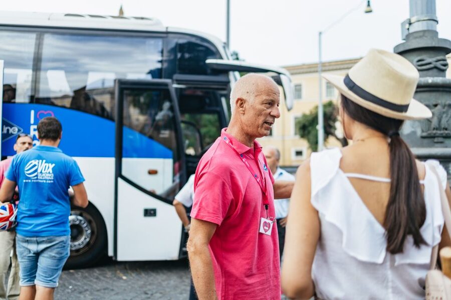 From Rome: Day Trip to Pompeii with Tickets - From Viale Giorgio Washington to the Amalfi Coast, by air-conditioned coach