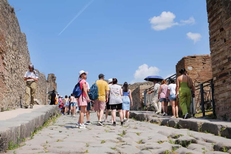 From Rome: Pompeii Ruins Tour with Expert Guide & Fast Train - Naples connection: the part that can make or break your day