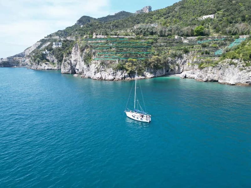 From Salerno: Amalfi Coast Full-Day Sailboat Trip with Lunch - Aperitif and lunch on board: Gragnano pasta plus real local produce