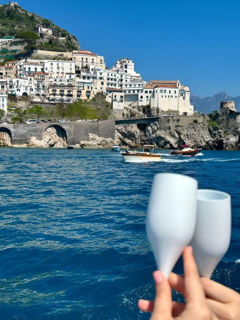 From Salerno: Cruise with Amalfi Stop and Light Lunch - Prosecco Aperitif and Appetizers on the Return Sail