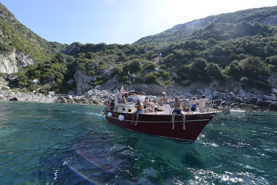 From Salerno: Day Trip to Amalfi Coast by Boat with Drinks - Inside the gozzo boat, deck comfort, and real sea time