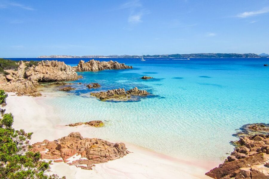 From Sardinia: La Maddalena Archipelago Full-Day Boat Tour - Budelli stop: a short swim with huge color payoff