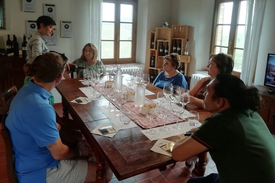 From Siena: Brunello di Montalcino Guided Wine Tour W/ Lunch - Vineyard walk and cellar time, where Brunello becomes real