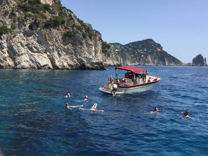From Sorrento: Capri Guided Boat Tour - The cruise route: seeing Capri’s caves and cliffs without racing