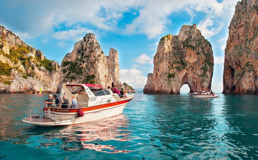 From Sorrento: Capri Island Boat Day Trip With Transfer - The boat cruise loop: why the route order works