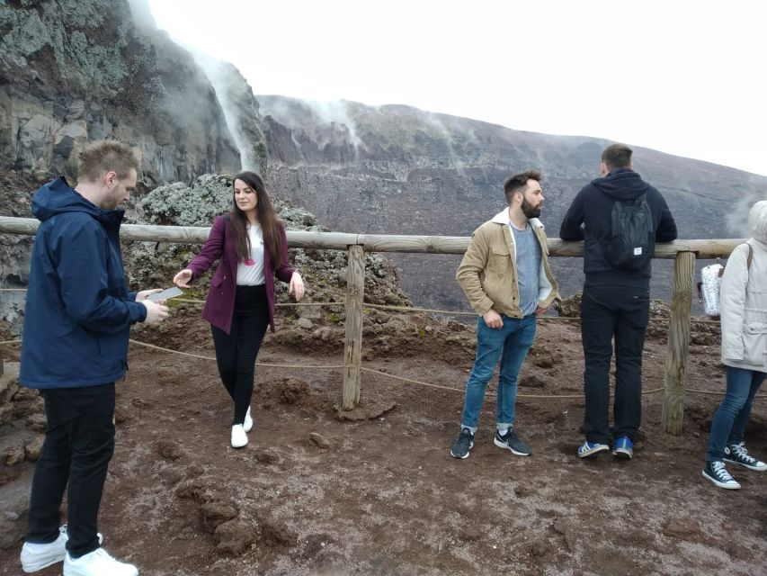 From Sorrento: Day Tour to Pompeii Ruins and Mount Vesuvius - Mount Vesuvius, the crater walk and the view you came for
