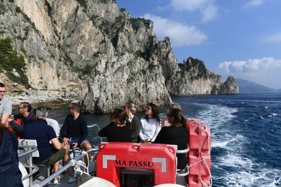 From Sorrento: Day Trip to Capri with Blue Grotto - Marina Grande and Marina Piccola: the ride feels like part of the tour