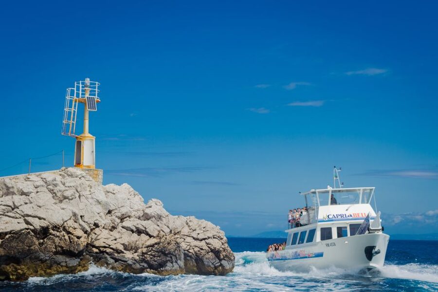 From Sorrento: Day Trip to Capri with Blue Grotto - The boat loop around Capri: your coastal greatest hits