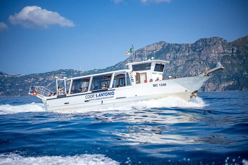 From Sorrento/Nerano: Amalfi and Positano Boat Tour - Entering the Amalfi Coast from the water