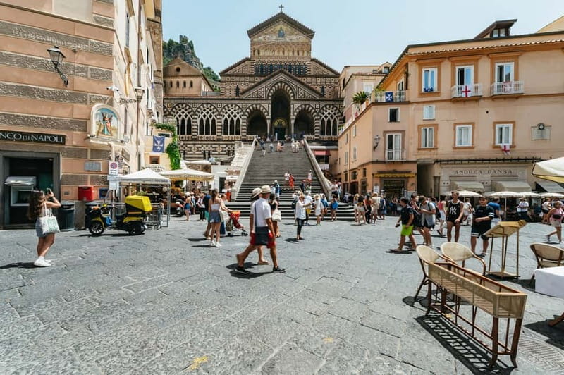 From Sorrento/Nerano: Amalfi and Positano Boat Tour - Crapolla and Islet d’Isca on the return ride