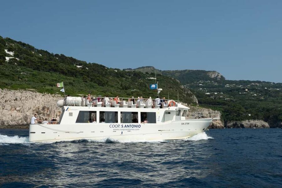 From Sorrento/Nerano: Capri Island Cruise with Guide Onboard - Key points before you go