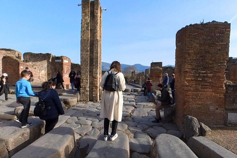 From Sorrento: Pompeii and Vesuvius Guided Tour with Lunch - Meeting in Sorrento (and Vico Equense options)