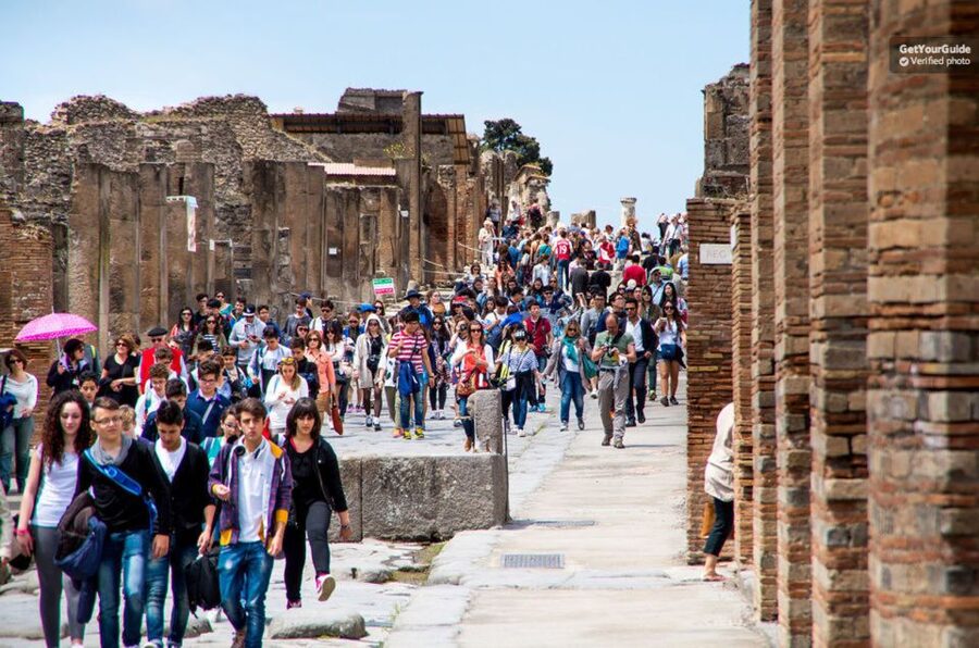 From Sorrento: Pompeii Ruins All-inclusive Guided Tour - Meeting Point at Tempio Travel Sorrento and Ticket Pick-Up