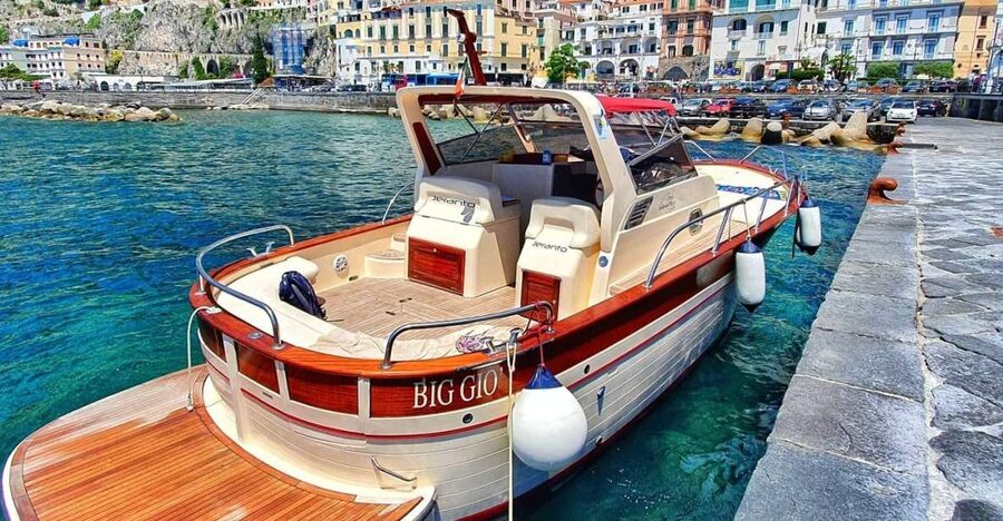 From Sorrento: Positano and Amalfi Boat Trip with Transfer - The Sea Route Highlights: Punta Campanella to Fiordo di Furore From the Water