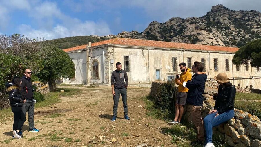 From Stintino: Asinara minivan tour - Cala di Sgombro di Dentro: photo stops and coastline views