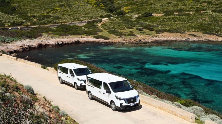 From Stintino: Asinara minivan tour - Getting to Asinara from Stintino and what that day actually starts like