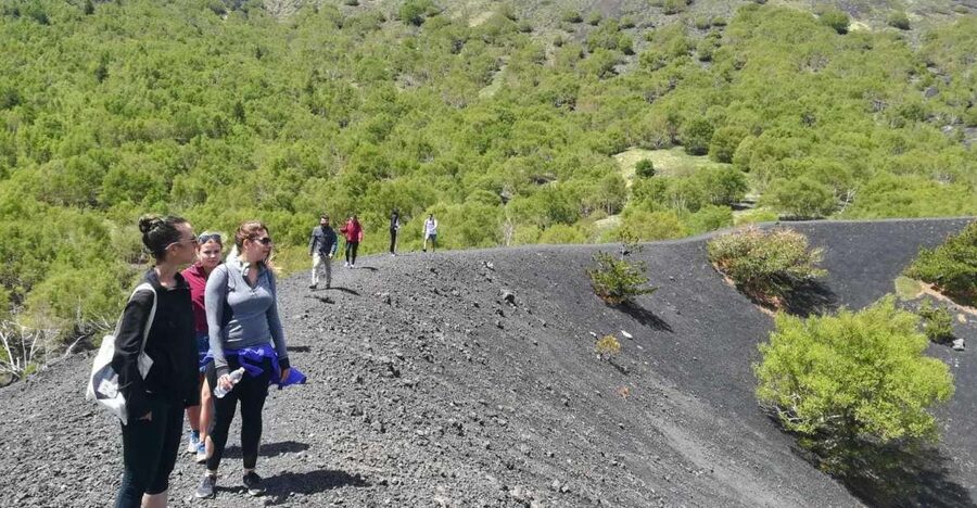 From Taormina: Half-Day Mount Etna Morning Trek - Boots, jackets, poles, and the real trekking effort