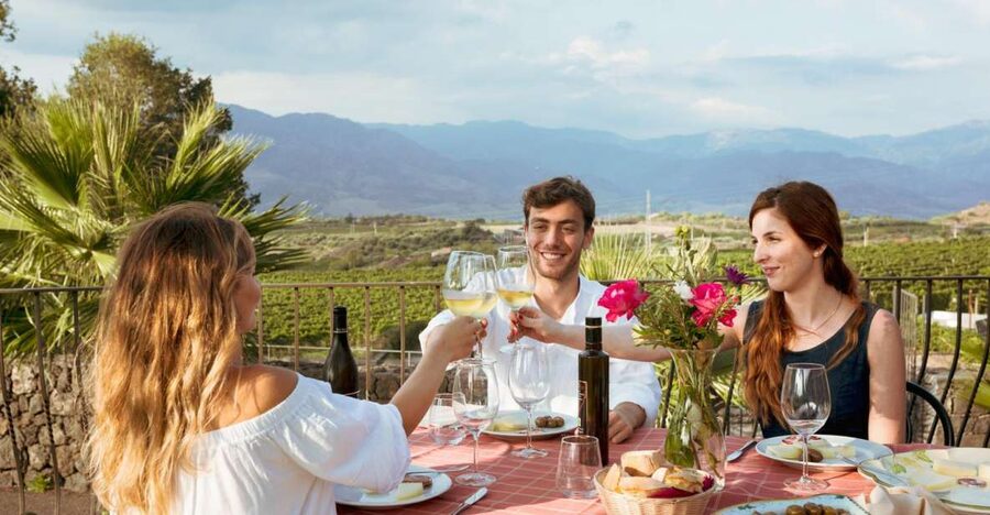 From Taormina: Mount Etna Food and Wine Tasting Tour - Pickup, AC Mercedes Van, and an Easy Day Start