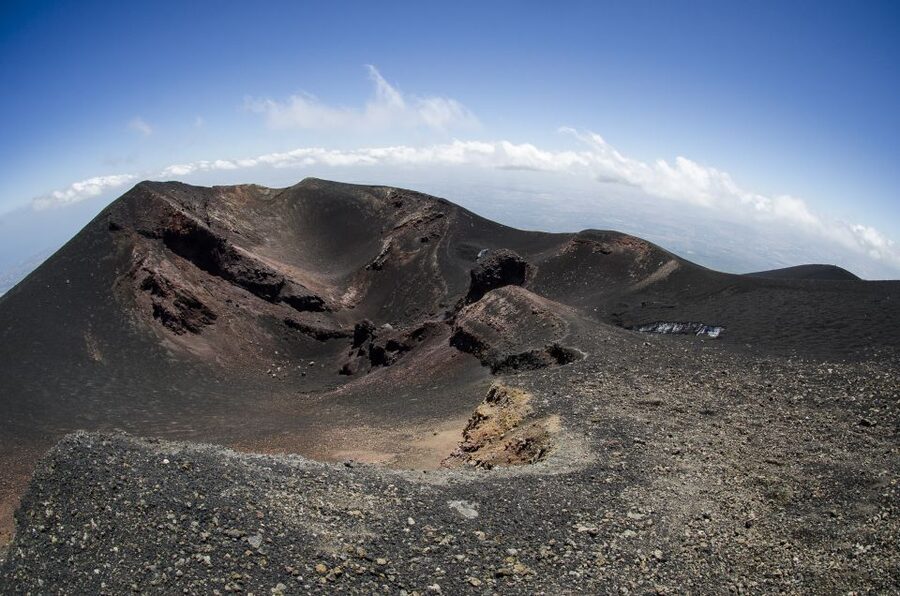 From Taormina: Mount Etna upper craters and Alcantara Gorges - How much time do you really spend on Etna?