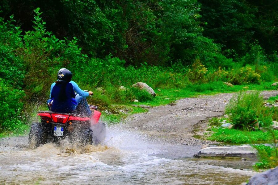 From Taormina: Off-Road ATV Tour Alcantara & Mount Etna - Where you start: Taormina or Giardini Naxos, with optional pickup