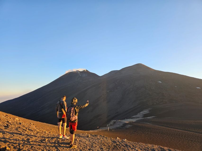 From Taormina: Sunset Experience on Mount Etna Upper Craters - Coming Back Down to 1,800m and the Optional Dinner