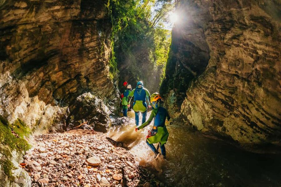 From Tignale, Lake Garda: Beginner-Friendly Canyoning Tour - Gear That Makes This Feel Beginner-Friendly