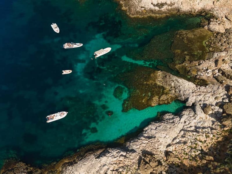 From Trapani: Egadi Islands Favignana & Levanzo Cruise - Cala Cold (Cala Fredda) and Cala Minnola: your final swim loop