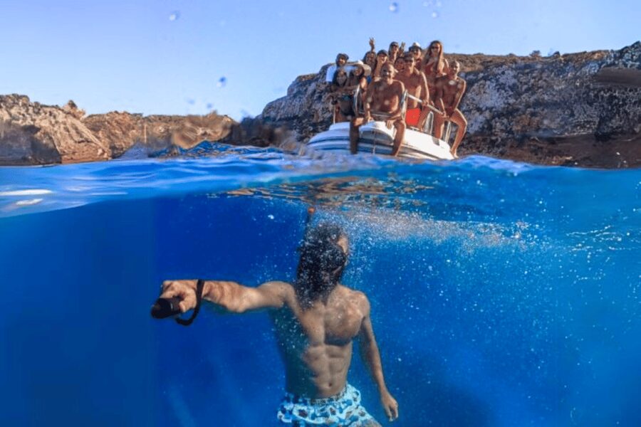 From Trapani: Favignana and Levanzo Egadi Island Day Cruise - Levanzo Afternoon Routes: Faraglioni, Grotta dei Separati, Cala Fredda