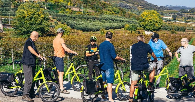 From Verona: Amarone Wine E-Bike Tour with Tasting - E-bike comfort: what easy-intermediate really means on traffic roads