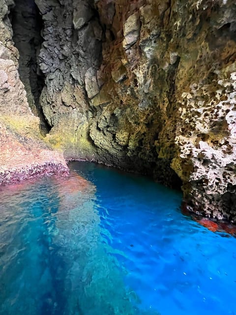 Giardini Naxos: Taormina & Isola Cruise Bella with Aperitif - The swim stop near Isola Bella, plus snorkeling gear you must bring