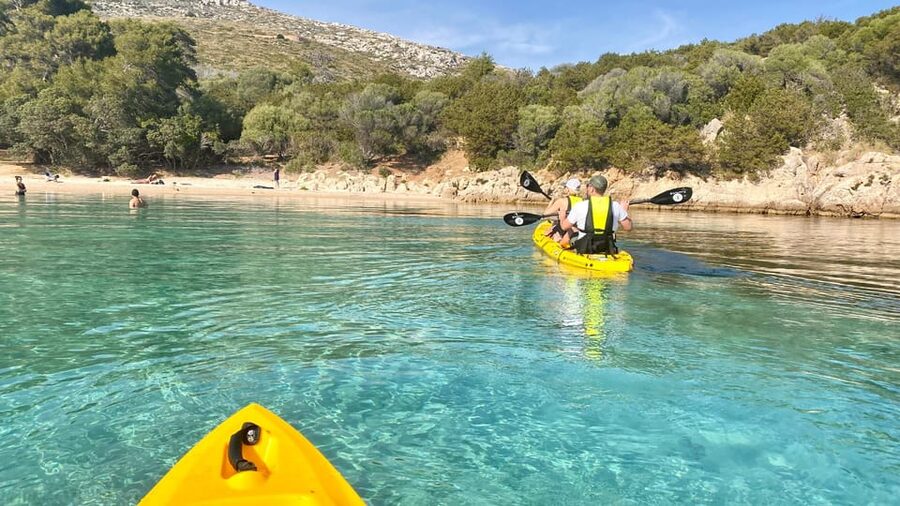 Golfo Aranci: Small group Kayak tour with Aperitif &dolphins - Equipment and comfort: what you should bring (and what you can ignore)