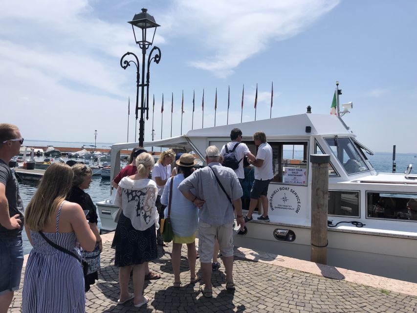Guided Boat Cruise to Sirmione from Garda/Bardolino - Punta San Vigilio and Villa Canossa views on the way back
