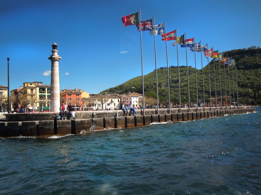 Guided Boat Cruise to Sirmione from Garda/Bardolino - The boat ride: sheltered seats and about 2 hours of cruising