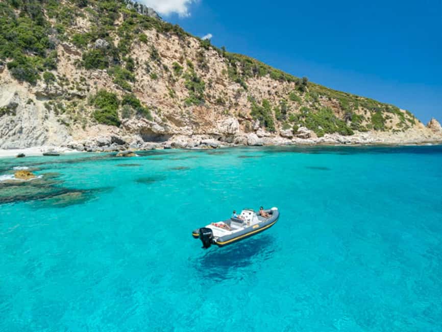 Guided cruise to Cala Goloritzè, Cala Mariolu, Cala Gabbiani, and Biriala - From Three Pickup Points to an 9:00 A.M. Start