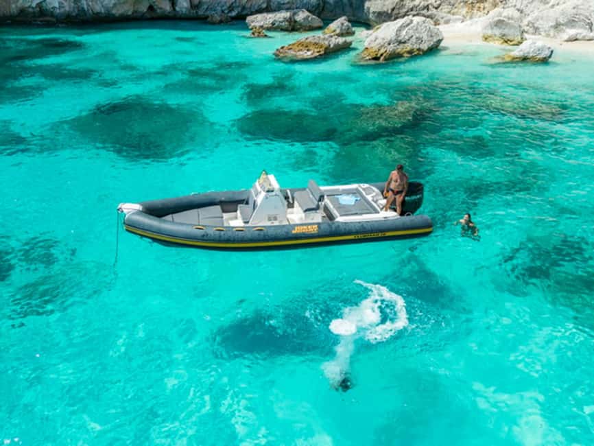 Guided cruise to Cala Goloritzè, Cala Mariolu, Cala Gabbiani, and Biriala - The First Big Moment: Photo Stops and Sea Access Only