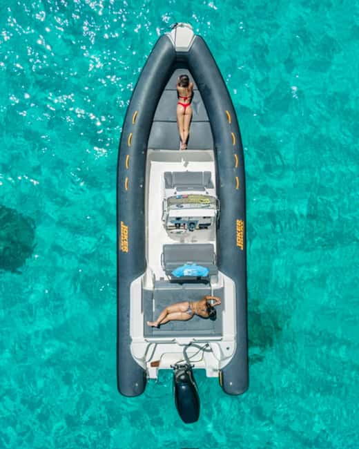 Guided cruise to Cala Goloritzè, Cala Mariolu, Cala Gabbiani, and Biriala - Small-Group Speedboat Cruising With Dinghies